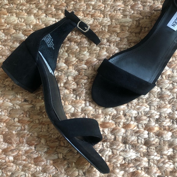 New: Steve Madden Irenee Black Suede. Size 7 - Picture 2 of 16